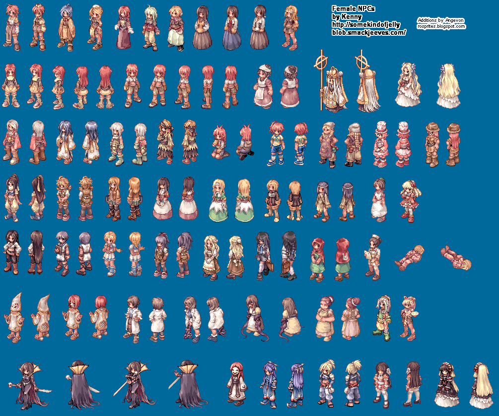 npc sprites available for ro